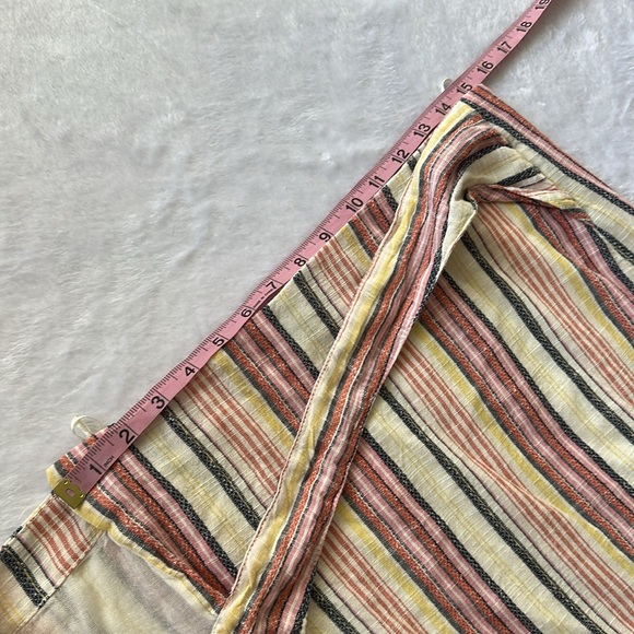 NWT Free People Womens Lightweight Boho Beach Resort Wear Wrap Cover Up Skirt 6 - Picture 5 of 8